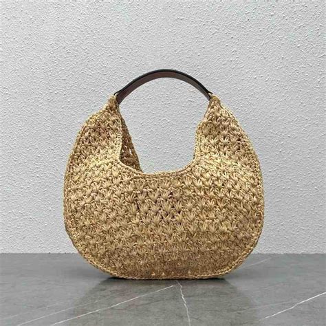 Celine Raffia Hobo 2024 .